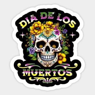 Dia De Los Muertos Sticker